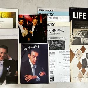 John Browning - Collection of press releases from John Browning’s estate.